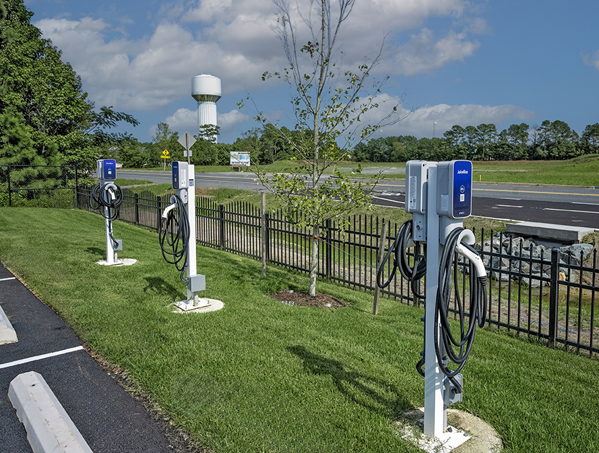 Electric Vehicle charging stations